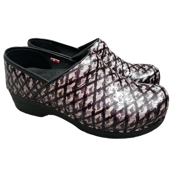 Sanita Professional Dory Danish Comfort Clogs Black Size 7 - Picture 1 of 9